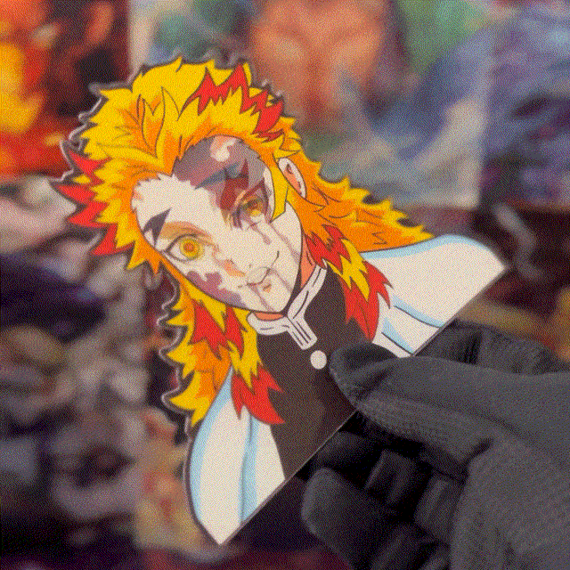 FIRE PILLAR MOTION STICKER