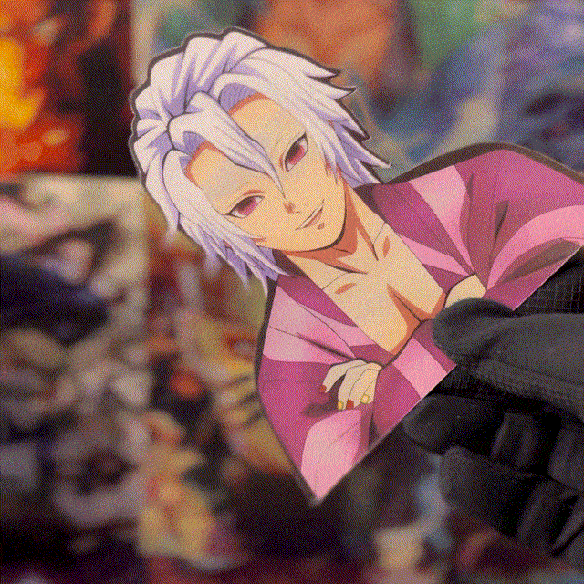 FLASHY PILLAR MOTION STICKER