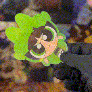 POWER PUFF GIRLS MOTION STICKER