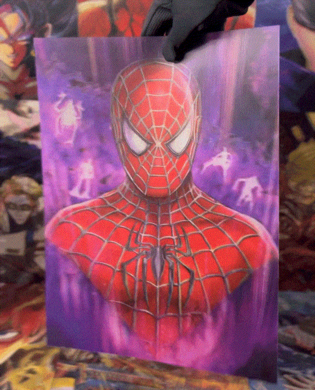 SPIDERMAN 3D MOTION POSTER 4