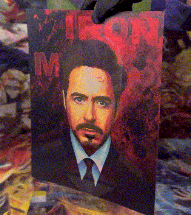 IRONMAN 3D MOTION POSTER