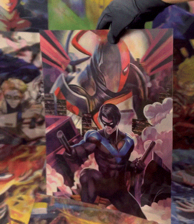 BATMAN 3D MOTION POSTER