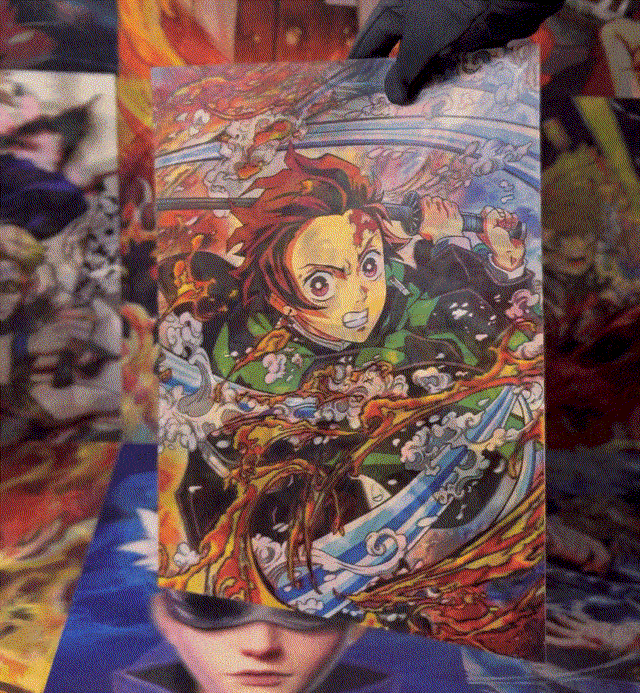 DEMON SLAYER 3D MOTION POSTER 5