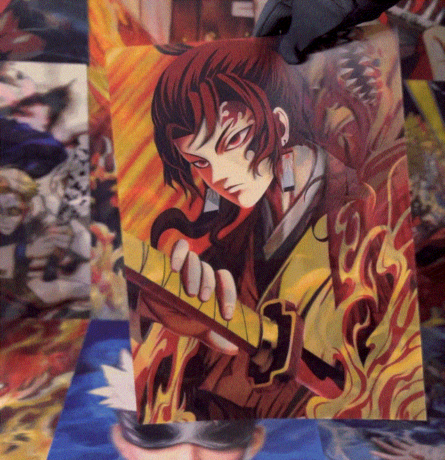 DEMON SLAYER 3D MOTION POSTER 3