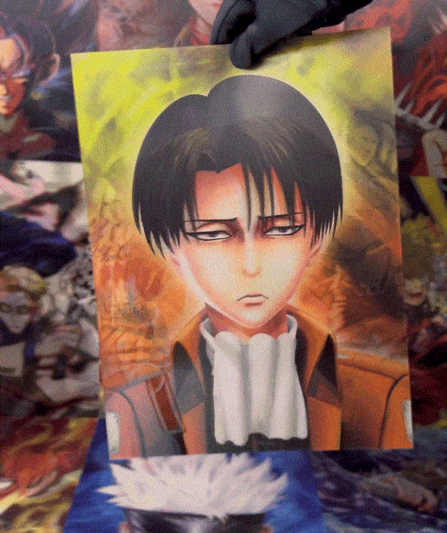 ATTACK ON TITANS 3D MOTION POSTER 4