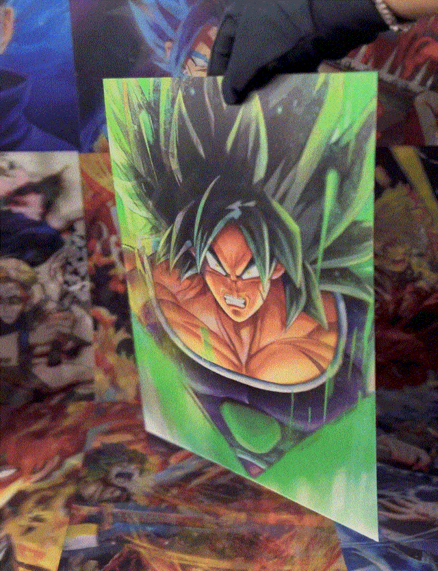 BROLY 3D MOTION POSTER