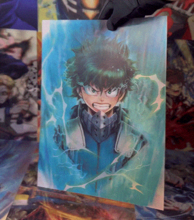 MY HERO ACADEMIA 3D MOTION POSTER 1