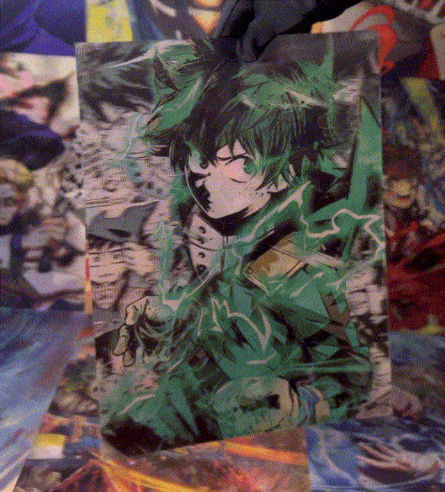MY HERO ACADEMIA 3D MOTION POSTER 2