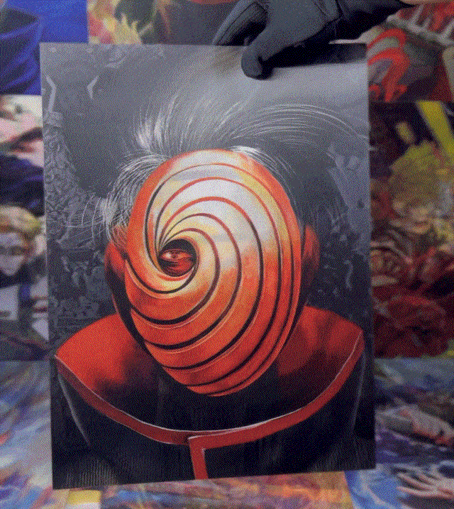 KAKASHI AND OBITO 3D MOTION POSTER