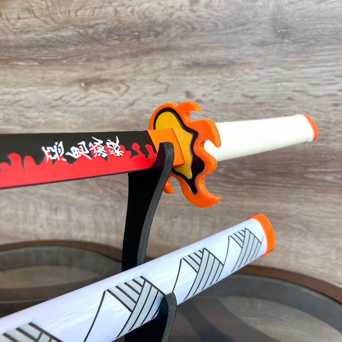 Kyojuro Rengoku Sword With Stripes-Demon Slayer