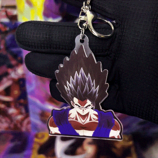 ADULT GOHAN 3D MOTION KEYCHAIN