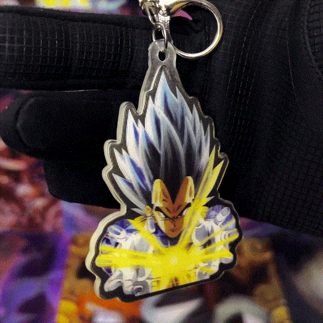 VEGETA 3D MOTION KEYCHAIN