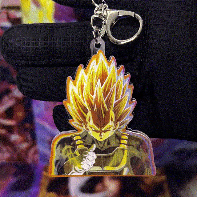 VEGETA ULTRA EGO 3D MOTION KEYCHAIN
