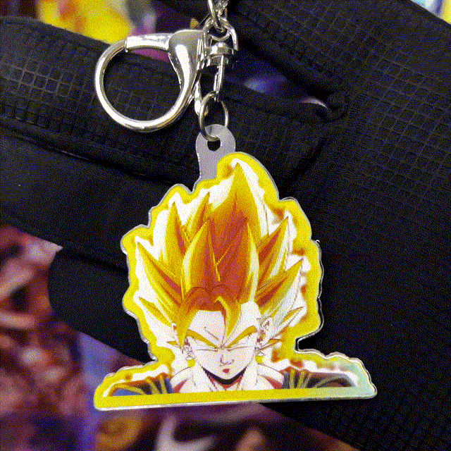 VEGITO HEAD 3D MOTION KEYCHAIN