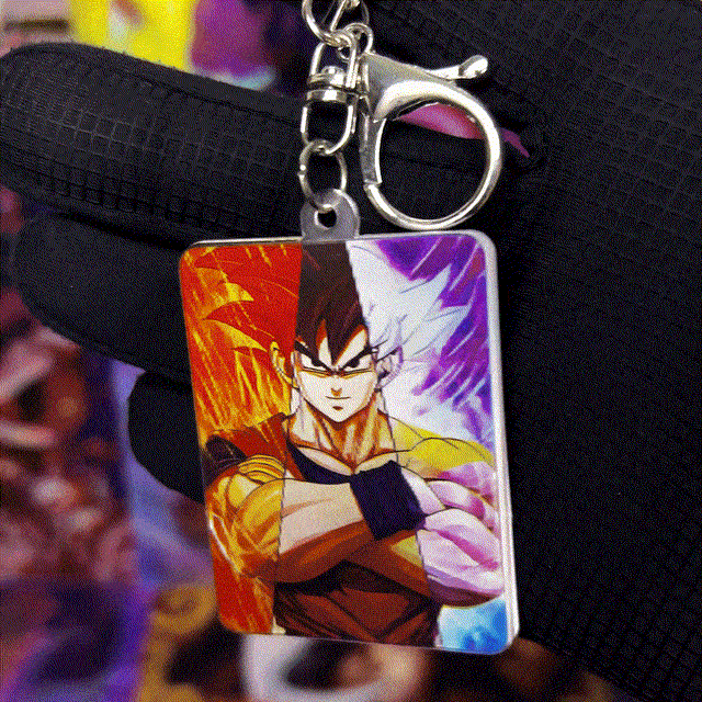 DRAGONBALL CHARACTERS 3D MOTION KEYCHAIN