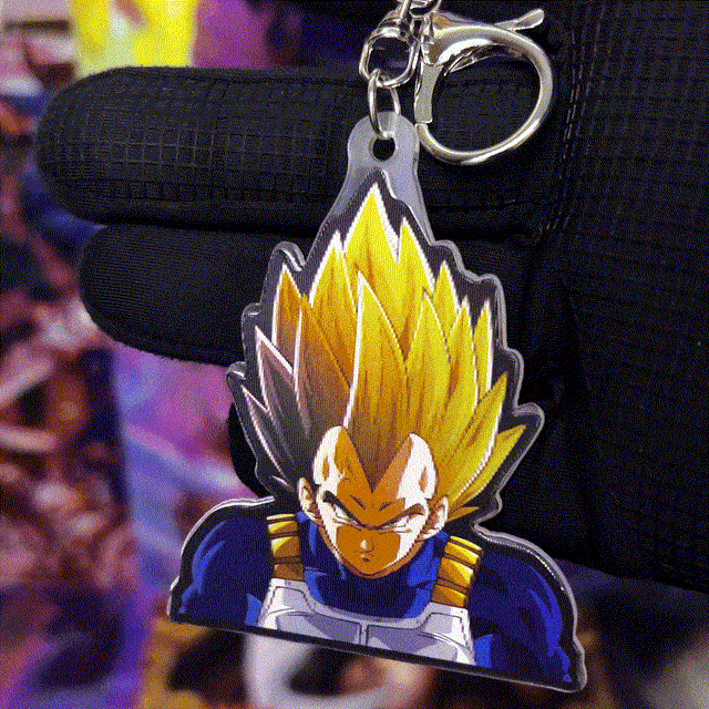 VEGETA BLUE 3D MOTION KEYCHAIN
