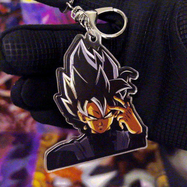 GOKU BLACK 3D MOTION KEYCHAIN