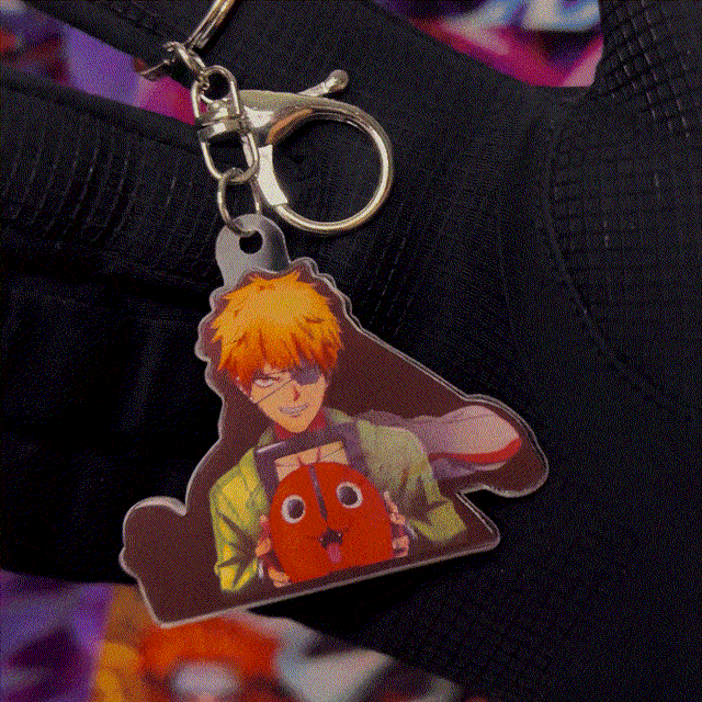 DENJI 3D MOTION KEYCHAIN