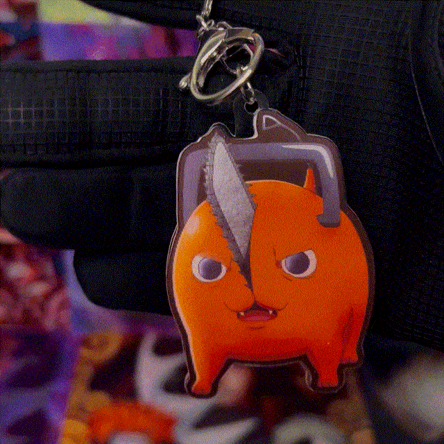 POCHITA 3D MOTION KEYCHAIN