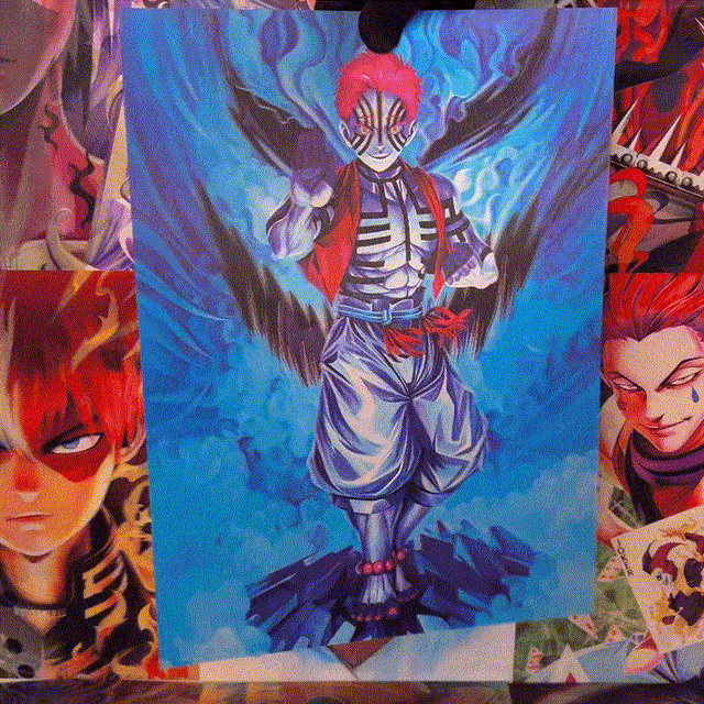 RENGOKU VS AKAZA 3D MOTION POSTER (2)