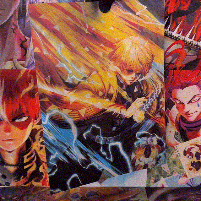TANJIRO, ZENITSU AND INOSUKE 3D MOTION POSTER