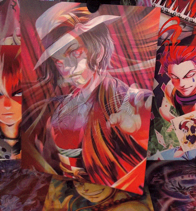 TANJIRO, NEZUKO AND MUZAN 3D MOTION POSTER