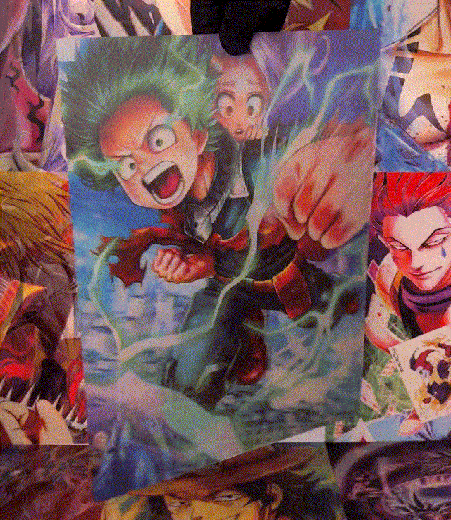 DEKU AND ERI, BAKUGO AND SHOTO 3D MOTION POSTER