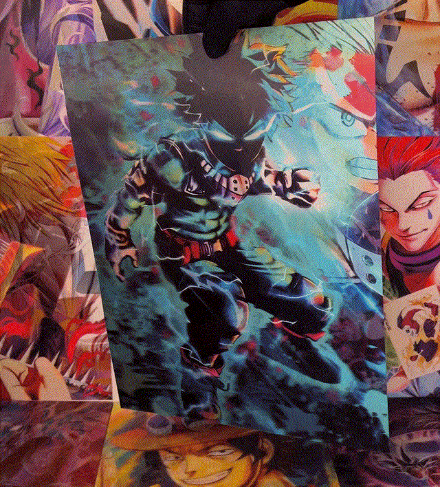 DEKU,BAKUGO AND SHOTO 3D MOTION POSTER (2)