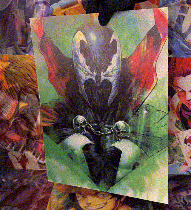 GHOST RIDER AND SPAWN 3D MOTION POSTER