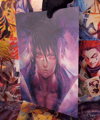 NARUTO, SASUKE, AND KAKASHI 3D MOTION POSTER (3)