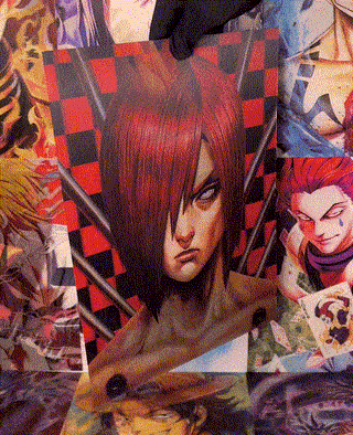 PAIN, SASORI AND KONAN 3D MOTION POSTER