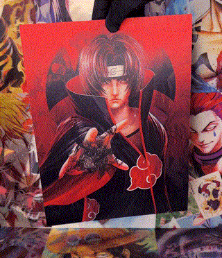 SASUKE AND ITACHI 3D MOTION POSTER (2)