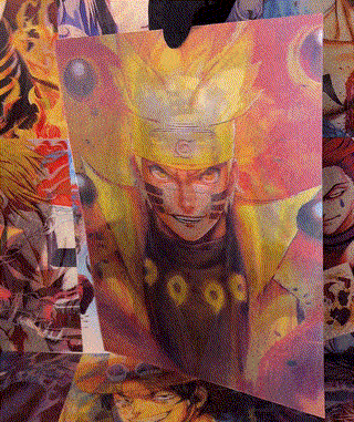 NARUTO, KAKASHI AND JIRAIYA 3D MOTION POSTER