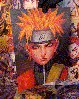 NARUTO 3D MOTION POSTER