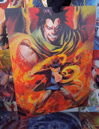 LUFFY/SHANKS, SABO/DRAGON AND ACE/WHITEBEARD 3D MOTION POSTER