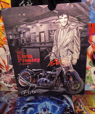 ELVIS PRESLEY 3D MOTION POSTER