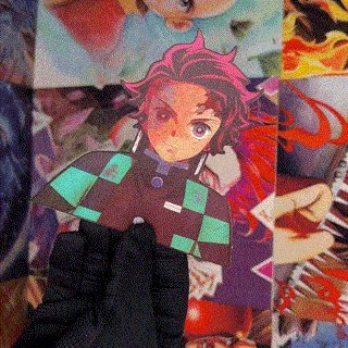 TANJIRO 3D MOTION STICKER
