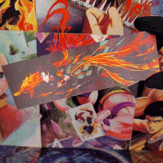 TANJIRO AND ZENITSU 3D MOTION STICKER