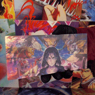 EREN AND THE 9 TITANS 3D MOTION STICKER
