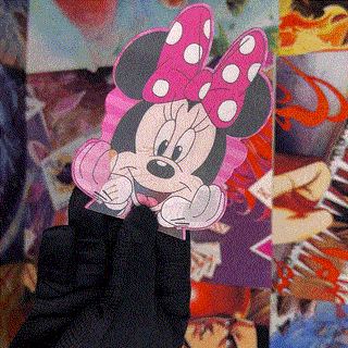 MINNIE MOUSE 3D MOTION STICKER