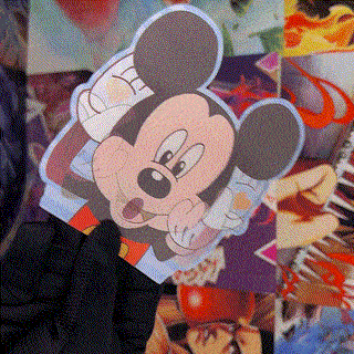 MICKEY MOUSE 3D MOTION STICKER
