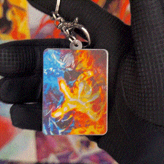 DEKU, BAKUGO AND TODOROKI 3D MOTION KEYCHAIN