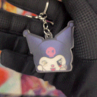 KUROMI 3D MOTION KEYCHAIN (2)