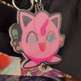 JIGGLYPUFF KEYCHAIN