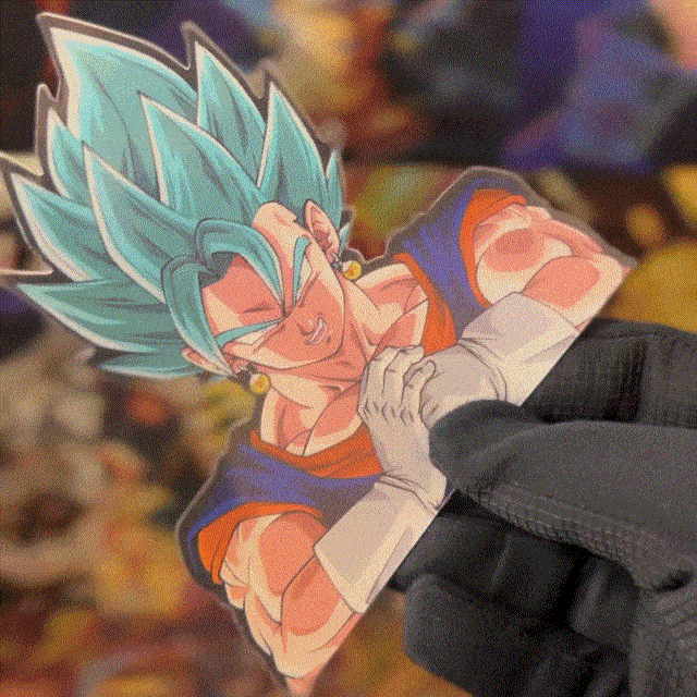 Vegito Sticker VEGITO 3D MOTION STICKER – TRINKETSU