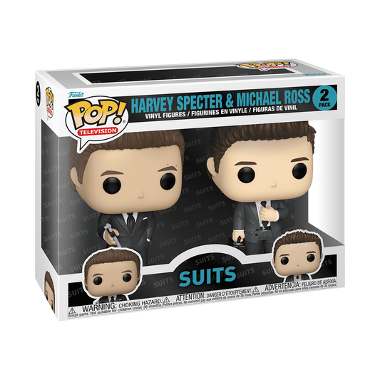 Pop! Harvey Specter & Michael Ross 2-Pack