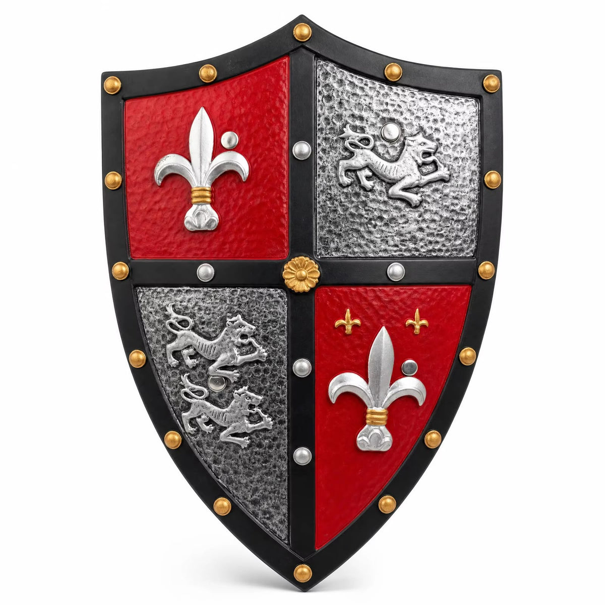 Fantasy Shield – Red & Silver